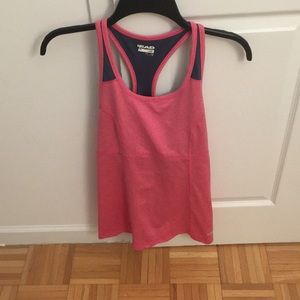 Pink and gray Head athletic tank L